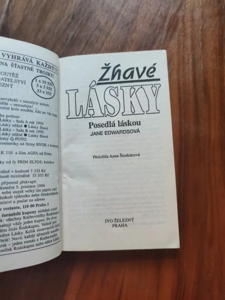 JANE EDWARDS - Posedlá láskou