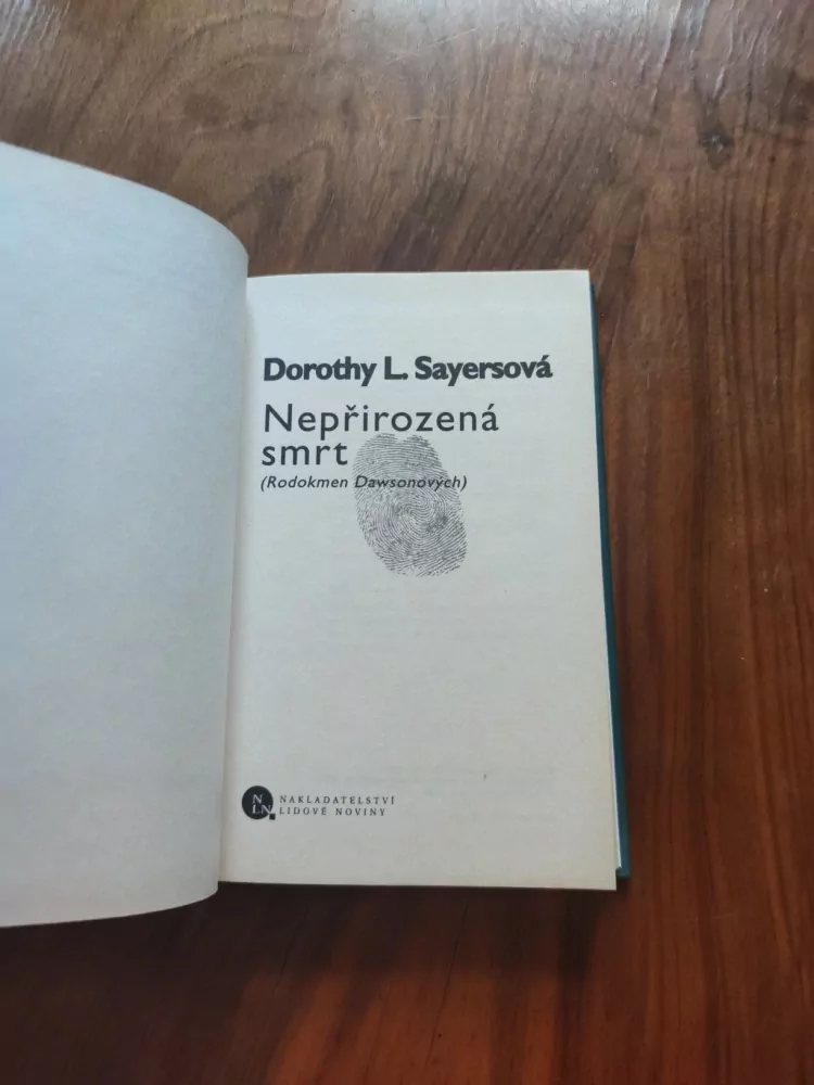 DOROTHY L. SAYERS - Nepřirozená smrt