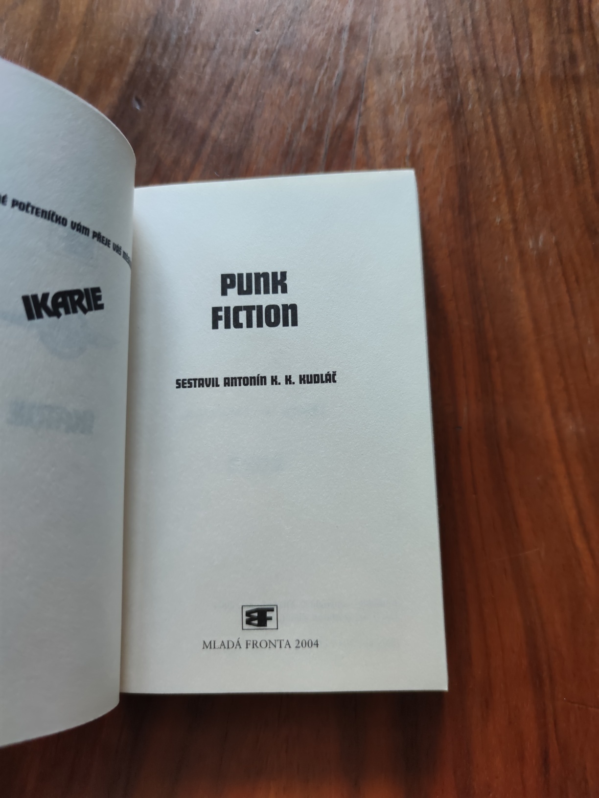 ANTONÍN K.K. KUDLÁČ - Punk fiction