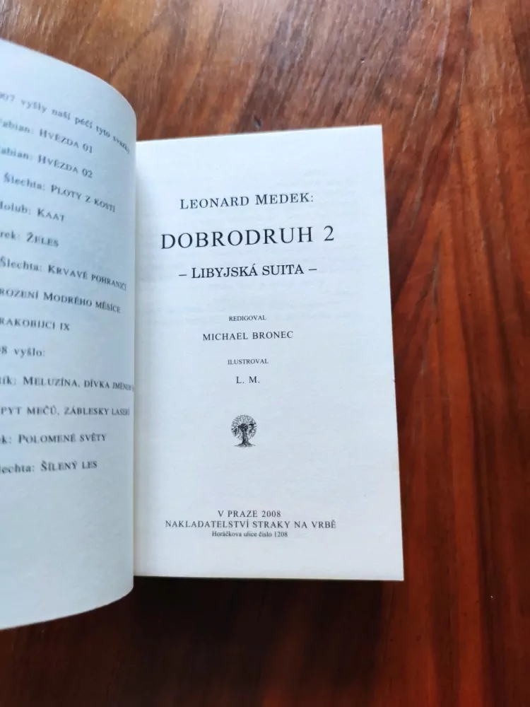 LEONARD MEDEK - Dobrodruh 2 - Libyjská suita
