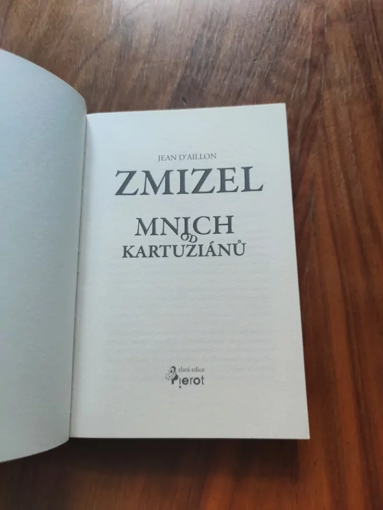 JEAN D´AILLON - Zmizel mnich od kartuziánů