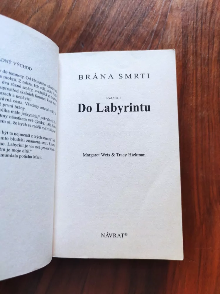 MARGARET WEIS, TRACY HICKMAN - Brána smrti 6. - Do Labyrintu