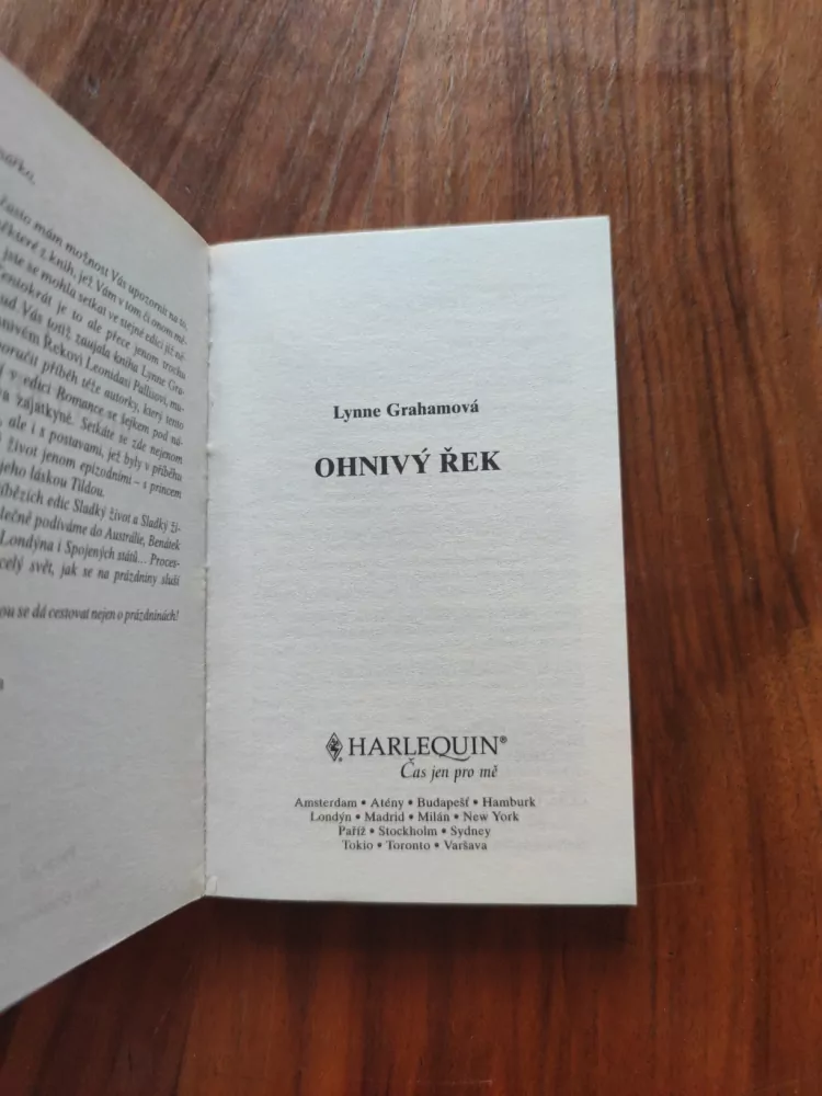 LYNNE GRAHAM - Ohnivý Řek