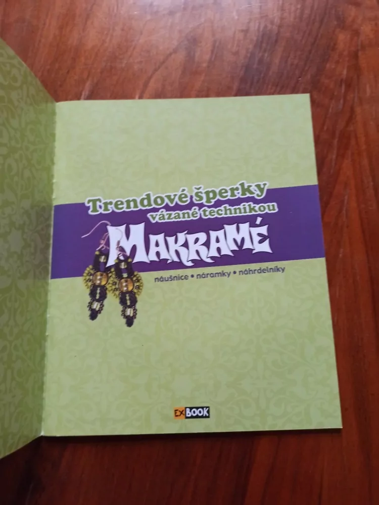 MAKRAMÉ - TRENDOVE SPERKY VAZANE TECHNIKOU