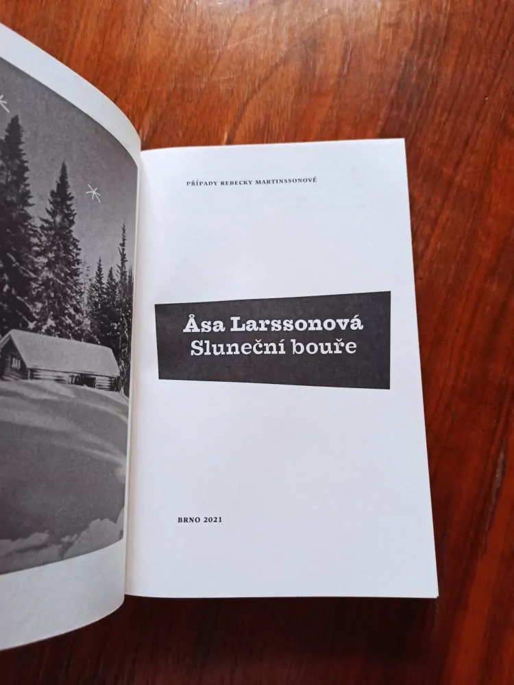 ÅSA LARSSON - Sluneční bouře