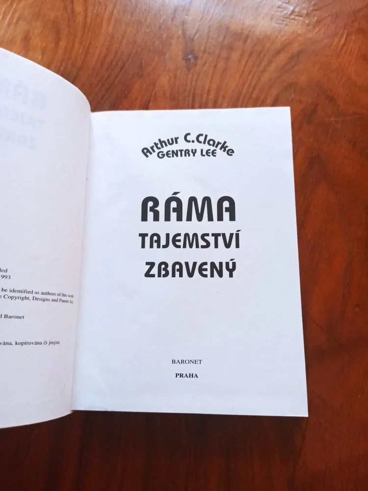 ARTHUR CHARLES CLARKE, GENTRY LEE - Ráma tajemství zbavený