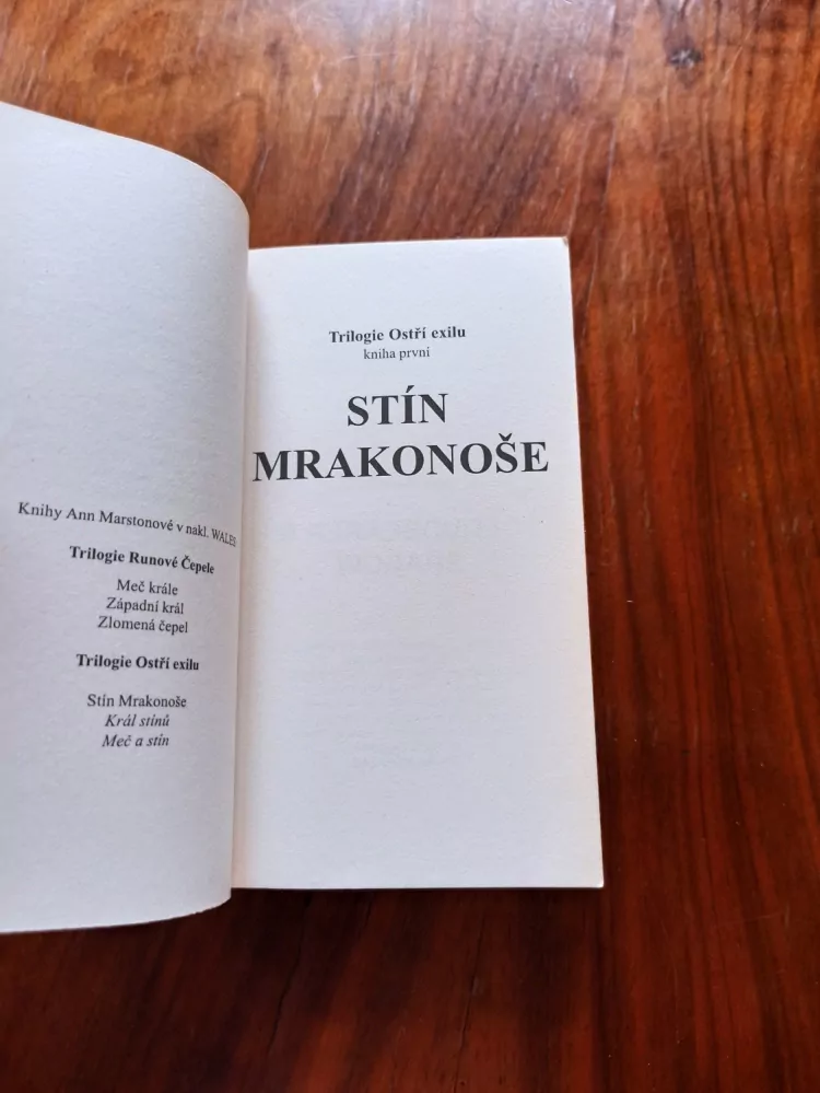 ANN MARSTON - Ostří exilu 1. - Stín Mrakonoše