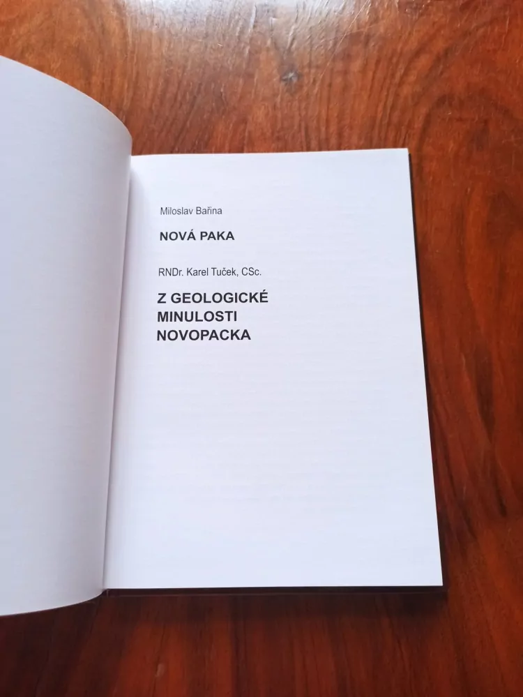 MILOSLAV BAŘINA - Novopacko - Východní brána Geoparku Český ráj