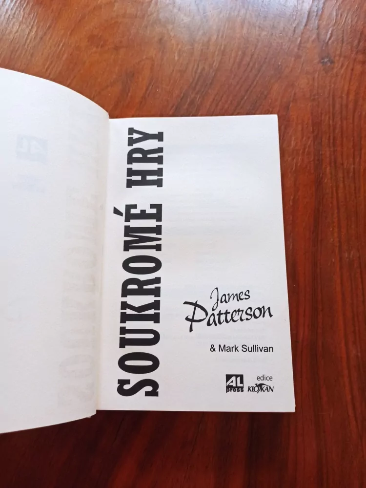 JAMES PATTERSON, MARK T. SULLIVAN - Soukromé hry