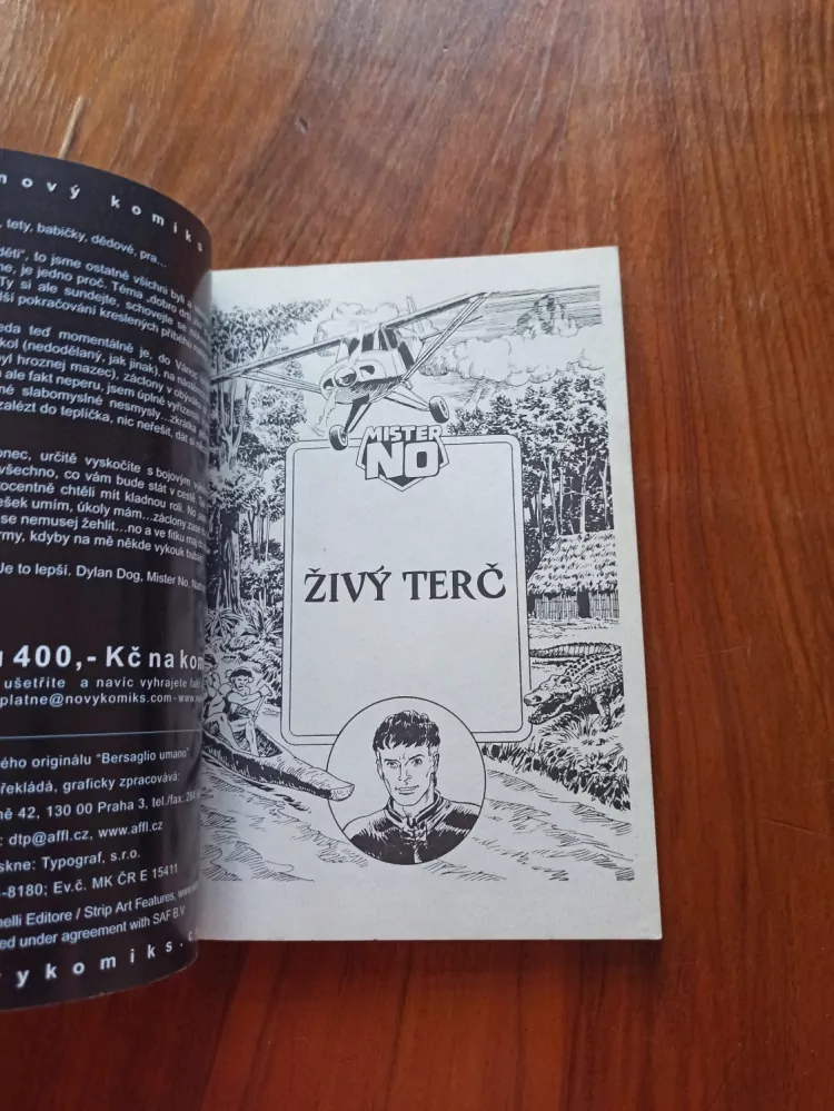 GUIDO NOLITTA - Mister No 2. - Živý terč