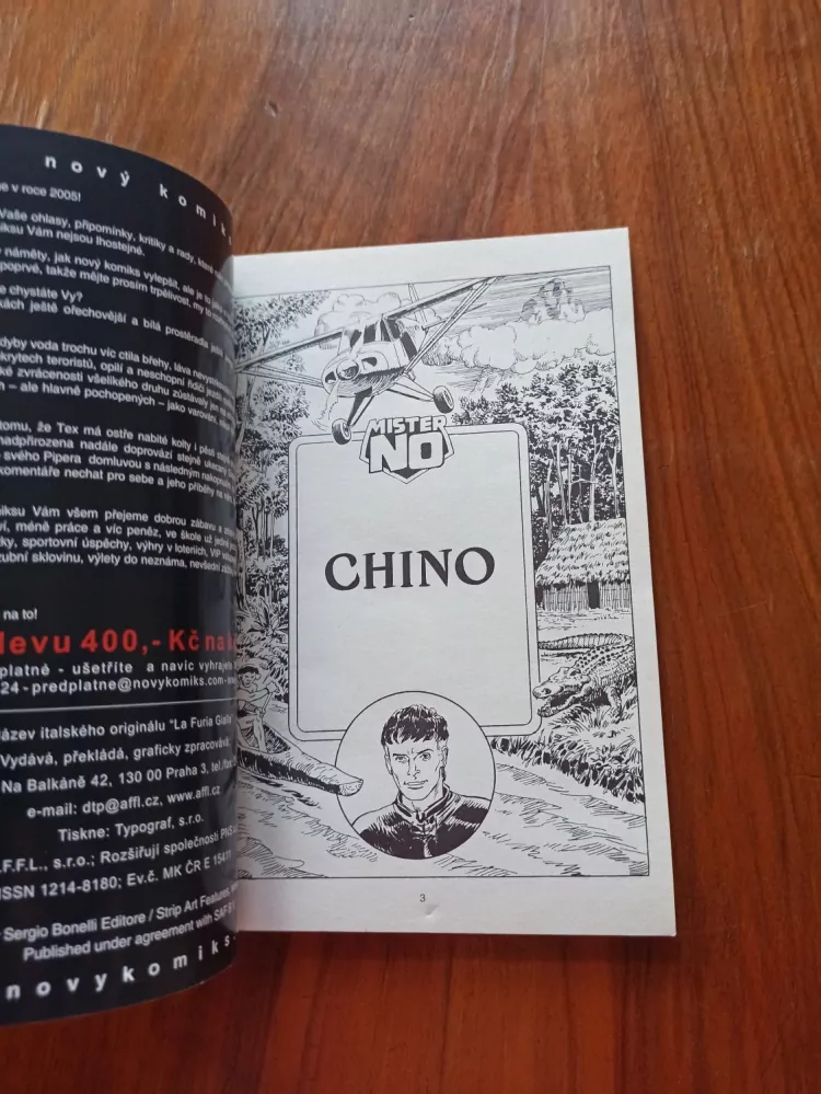 GUIDO NOLITTA - Mister No 3. - Chino