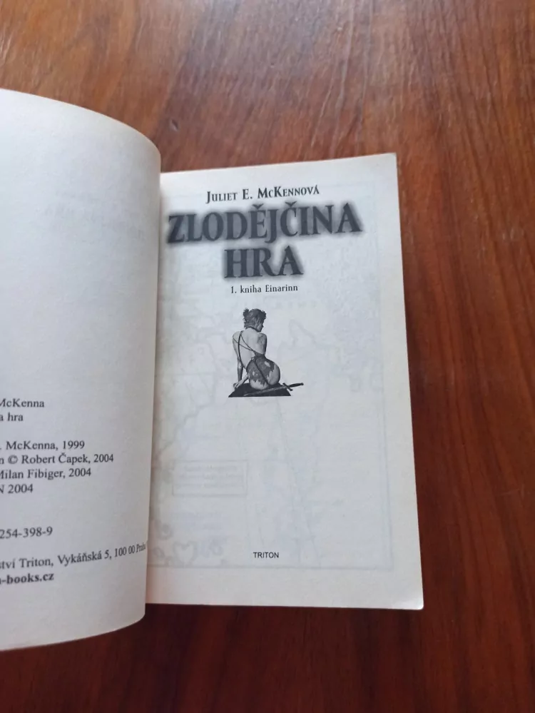 JULIET ELIZABETH MCKENNA - Zlodějčina hra - 1. kniha Einarinn