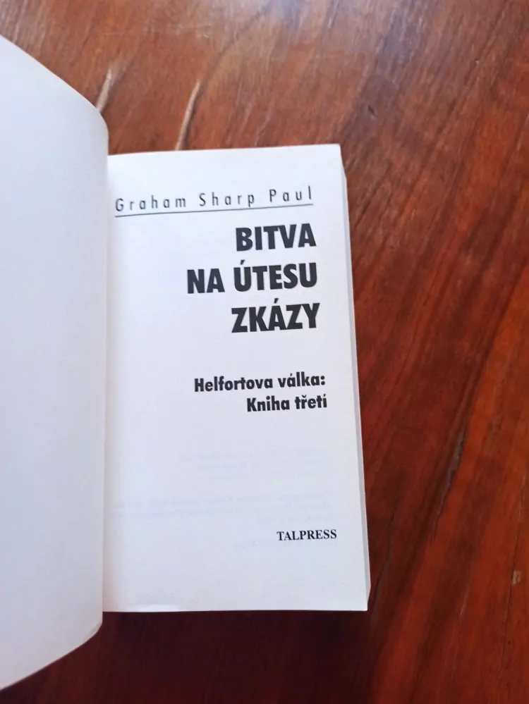 GRAHAM SHARP PAUL - Helfortova válka 3. - Bitva na Útesu zkázy
