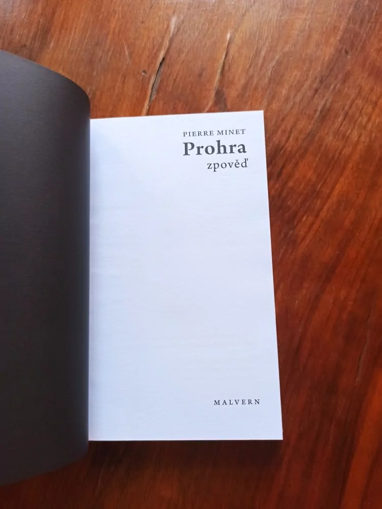 PIERRE MINET - Prohra: Zpověď
