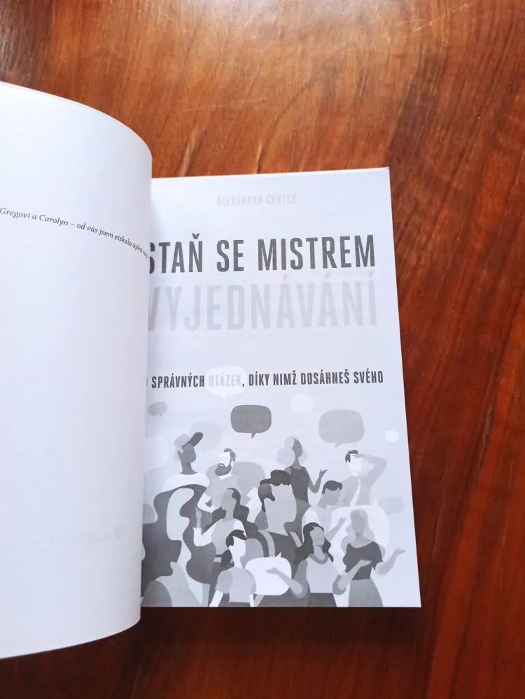 ALEXANDRA CARTER - Staň se mistrem vyjednávání