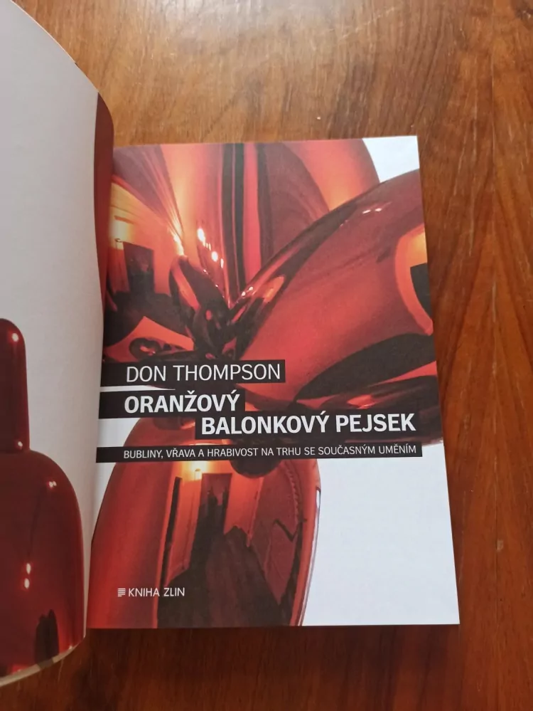 DON THOMPSON - Oranžový balonkový pejsek