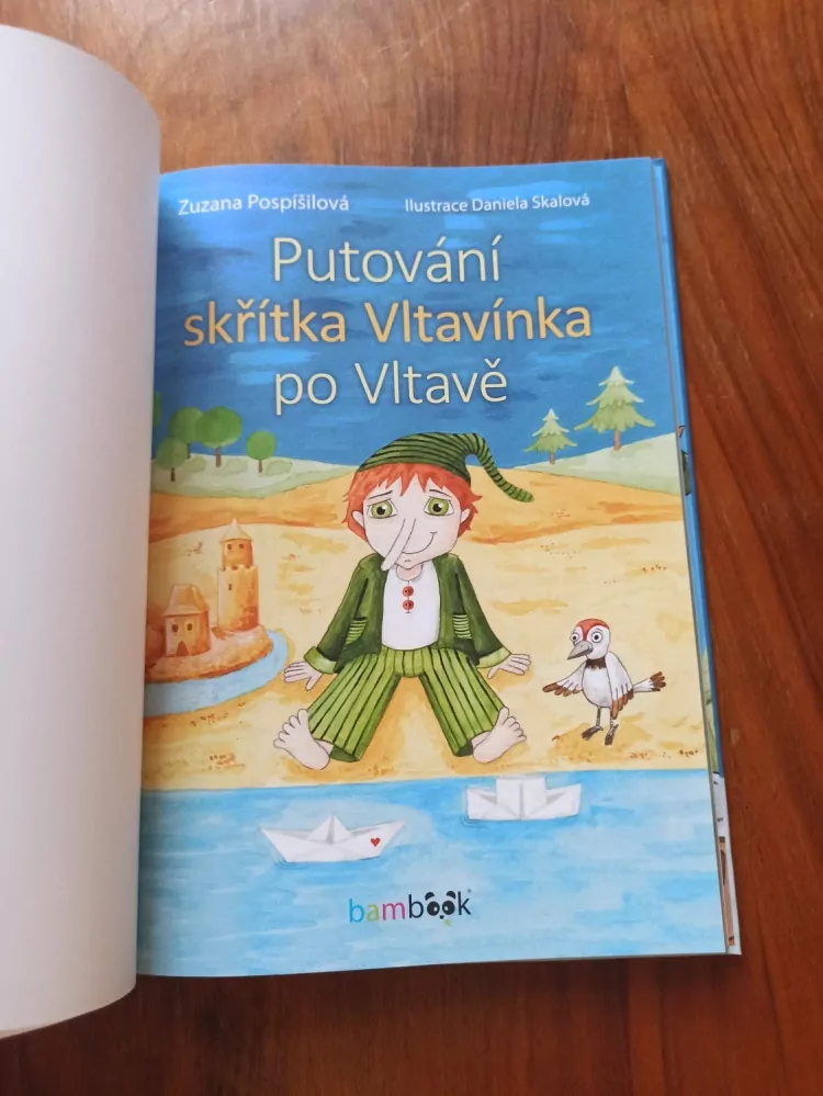 ZUZANA POSPÍŠILOVÁ - Putování skřítka Vltavínka po Vltavě