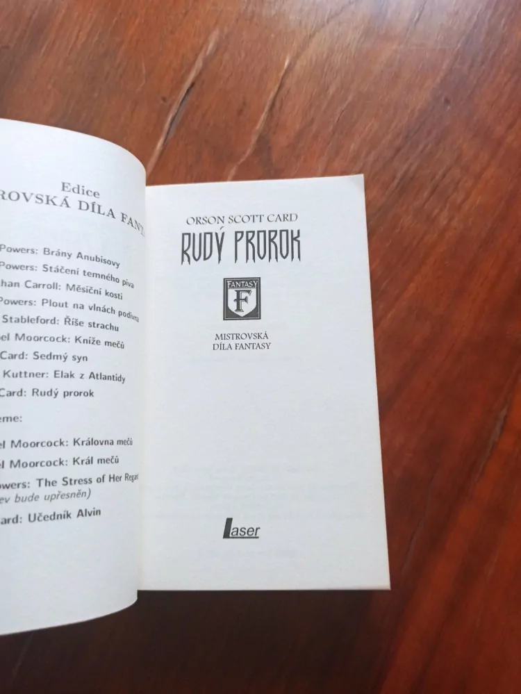ORSON SCOTT CARD - Rudý prorok