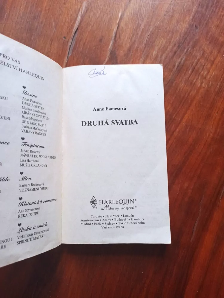 ANNE EAMES - Druhá svatba