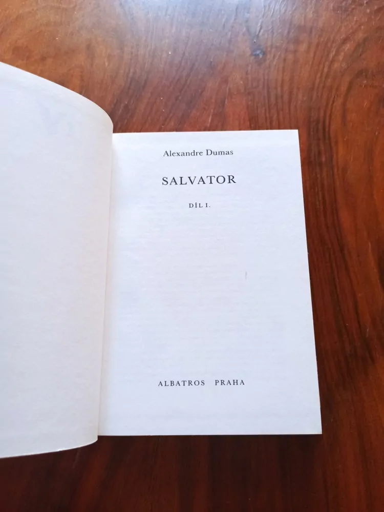 ALEXANDRE DUMAS - Salvator I.