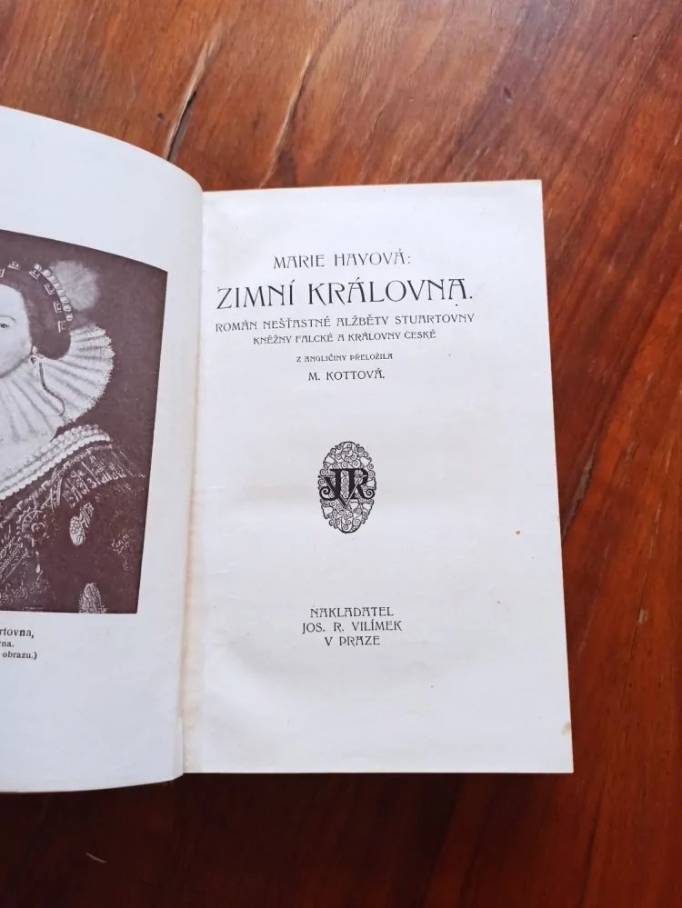 MARIE HAY - Zimní královna: román nešťastné Alžběty Stuartovny, kněžny falcké a české královny