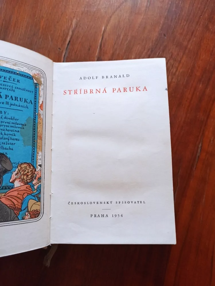 ADOLF BRANALD - Stříbrná paruka