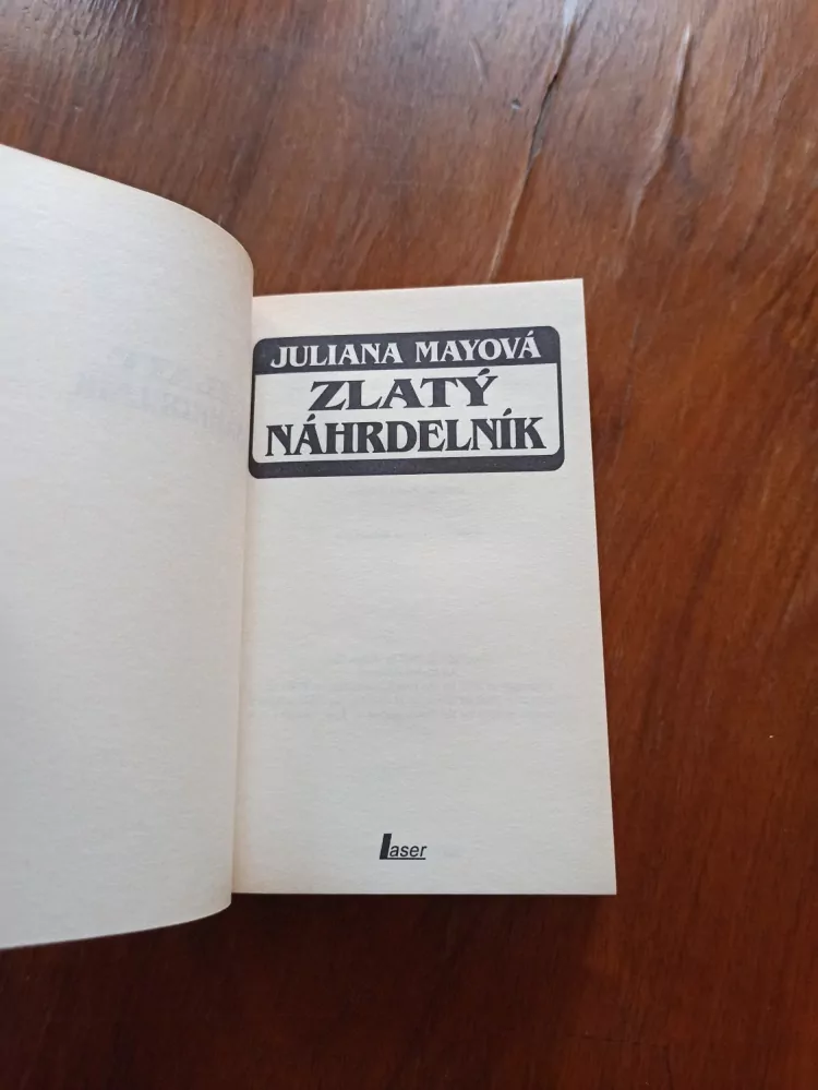 JULIAN MAY - Zlatý náhrdelník