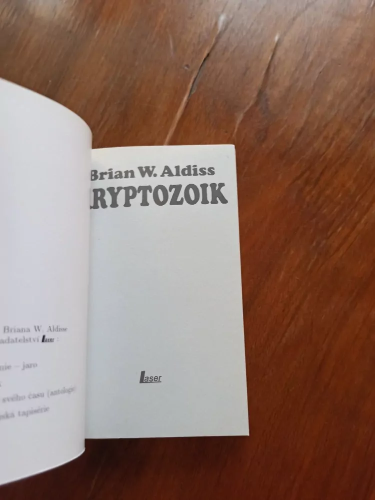 BRIAN WILSON ALDISS - Kryptozoik