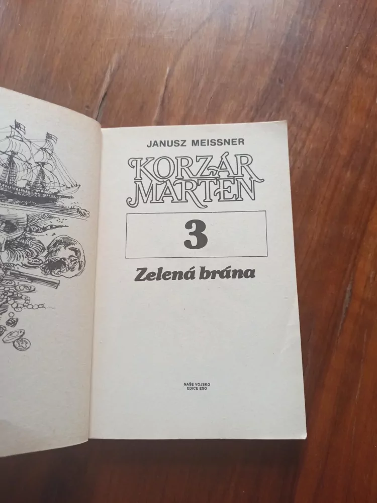 JANUSZ MEISSNER - Korzár Marten 3. - Zelená brána
