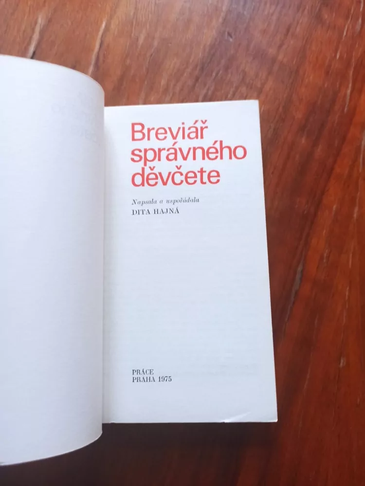 DITA HAJNÁ - Breviář správného děvčete
