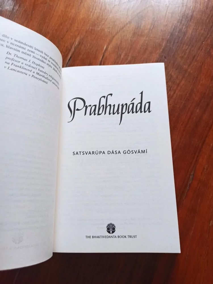 SATSVARÚPA DÁSA GOSVÁMÍ - Prabhupáda