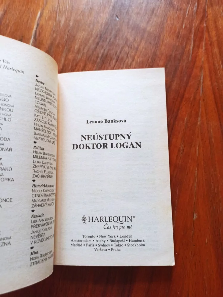 LEANNE BANKS - Neústupný doktor Logan