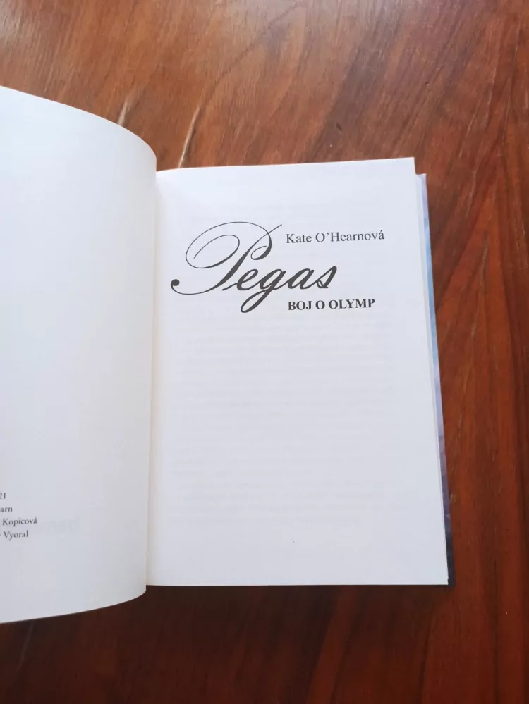KATE O'HEARN - Pegas: Boj o Olymp