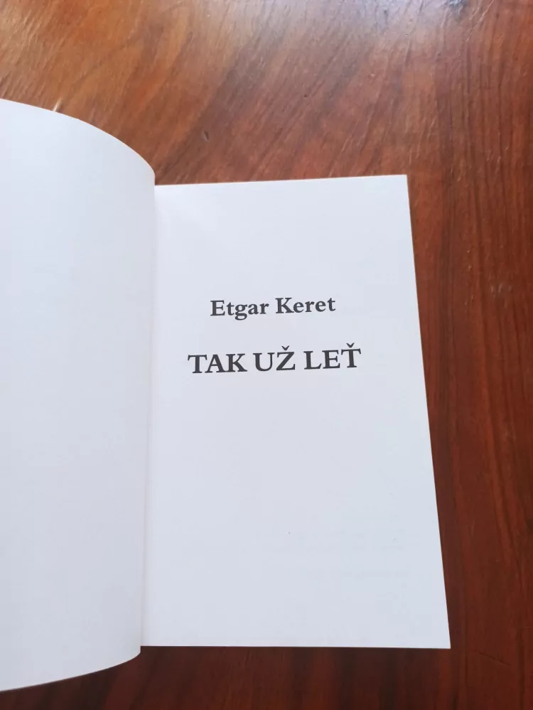 ETGAR KERET - Tak už leť