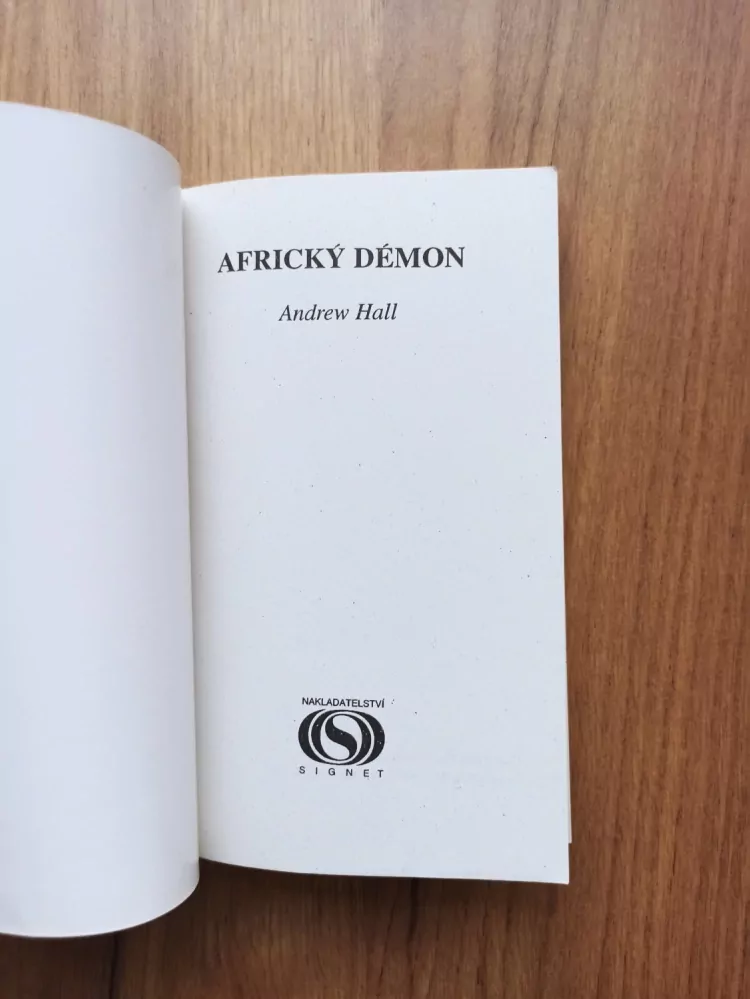 ANDREW HALL - Africký démon - Stopy hrůzy (98.)