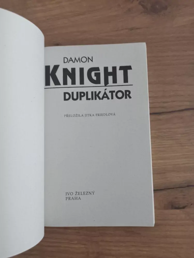 DAMON KNIGHT - Duplikátor