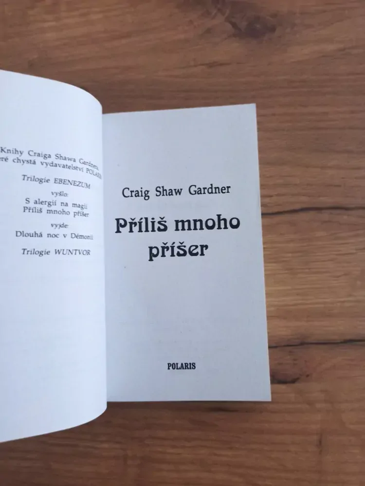CRAIG SHAW GARDNER - Ebenezum 2. - Příliš mnoho příšer