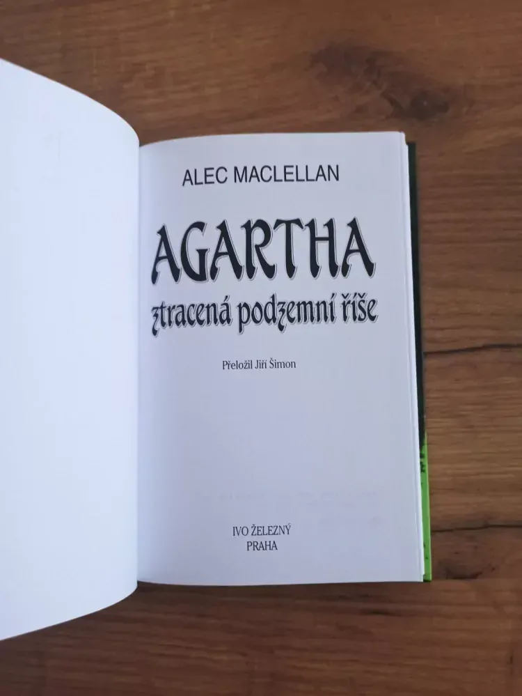 ALEC MACLELLAN - Agartha – ztracená podzemní říše