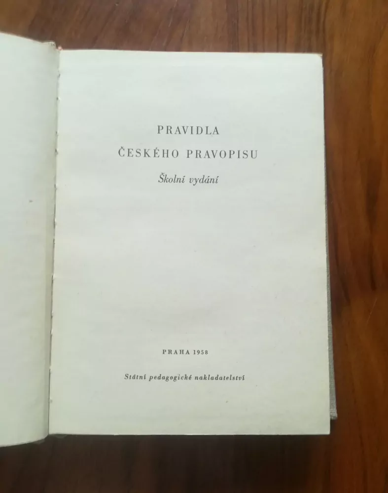 JAROMÍR BĚLIČ aj. - Pravidla českého pravopisu - školní vydání