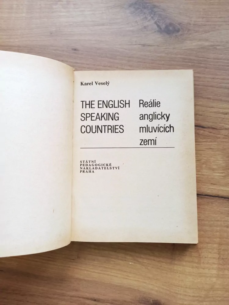 KAREL VESELÝ - Reálie anglicky mluvících zemí
