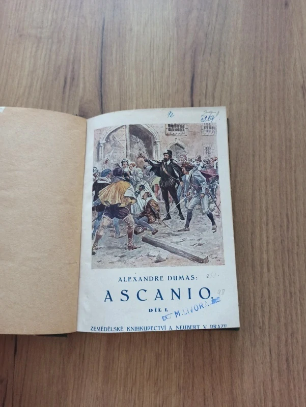 ALEXANDRE DUMAS - Ascanio díl I.
