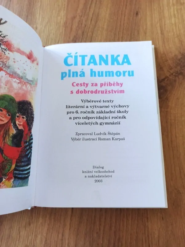 NEUVEDENO - Čítanka plná humoru pro 6. ročník