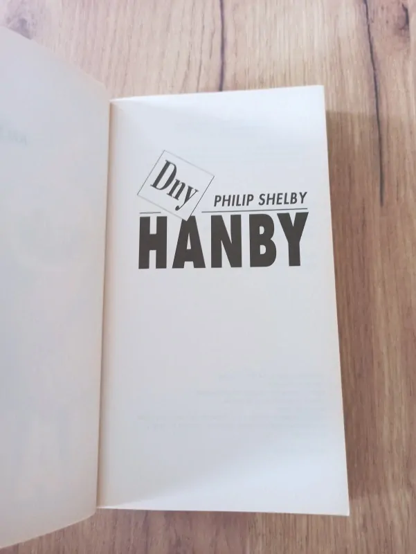 PHILIP SHELBY - Dny hanby
