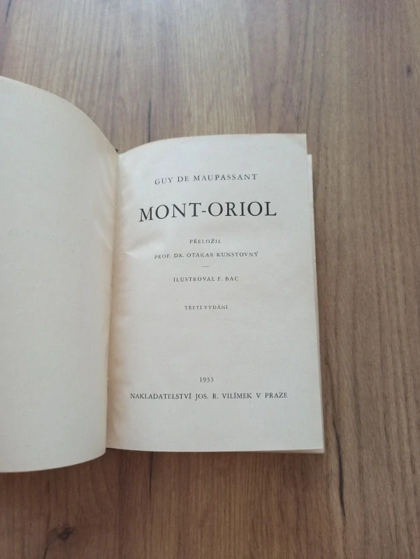 GUY DE MAUPASSANT - Mont-Oriol