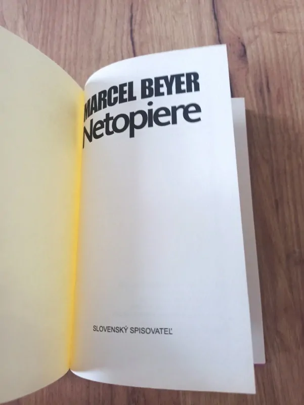 MARCEL BEYER - Netopiere