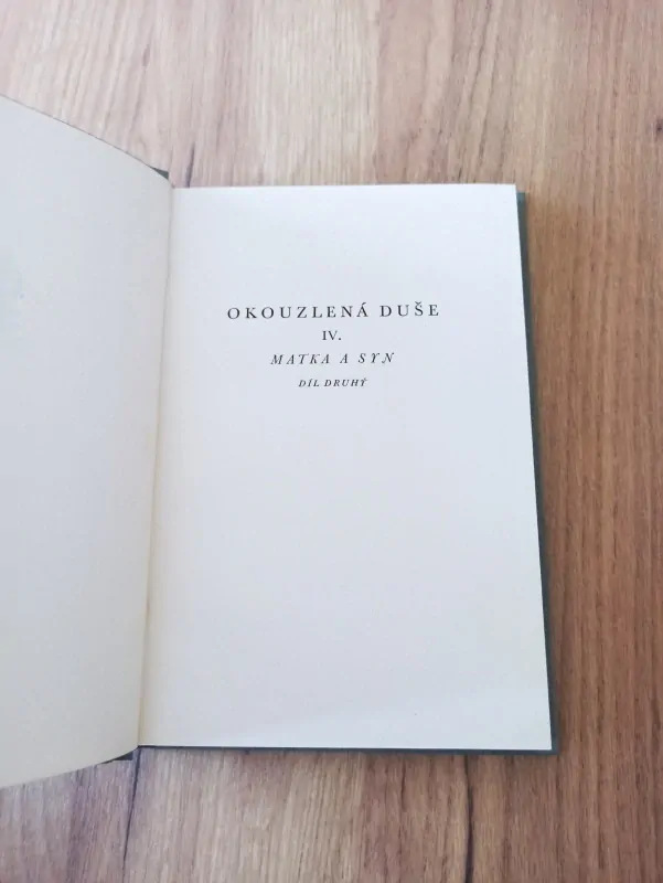 ROMAIN ROLLAND - Okouzlená duše IV.