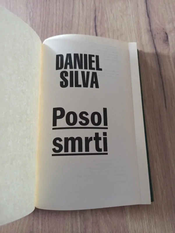 DANIEL SILVA - Posol smrti