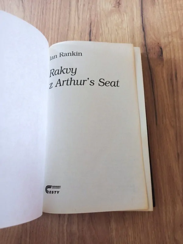 IAN RANKIN - Rakvy z Arthurs Seat