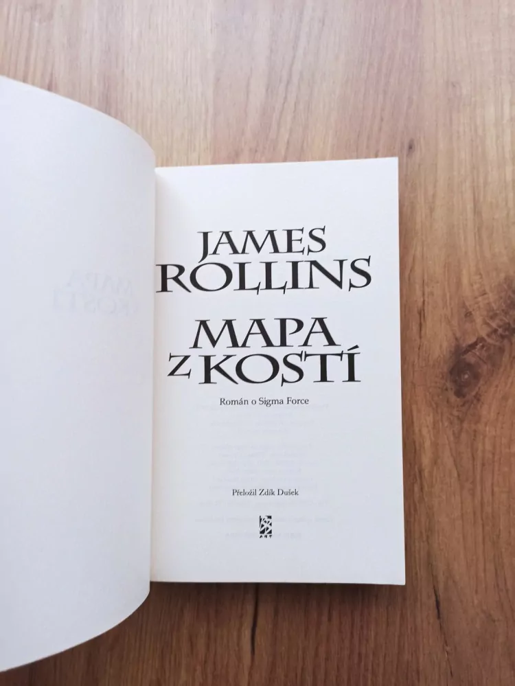 JAMES ROLLINS - Mapa z kostí