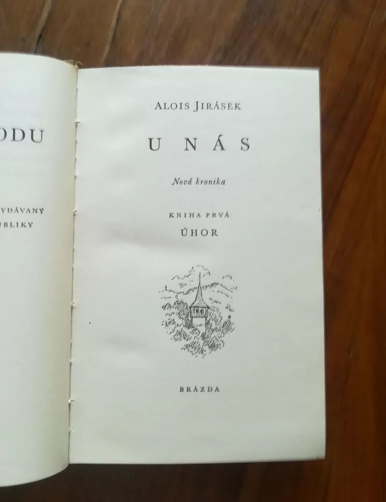 ALOIS JIRÁSEK - U nás - I. Díl - ÚHOR